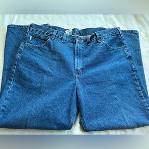 Carhartt Men's Carhartt Blue traditional fit jeans size 44 x 30 Denim Jeans